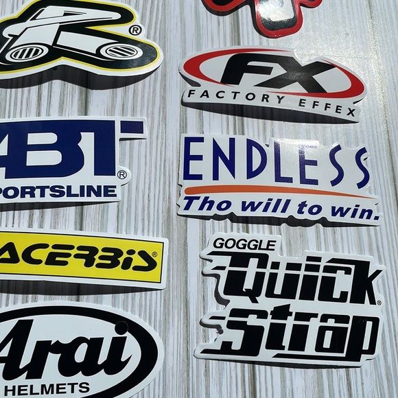 🆕🚗New Racing Mechanic Garage Toolbox Waterproof Stickers 10 Piece - LOT #4 - Picture 3 of 5